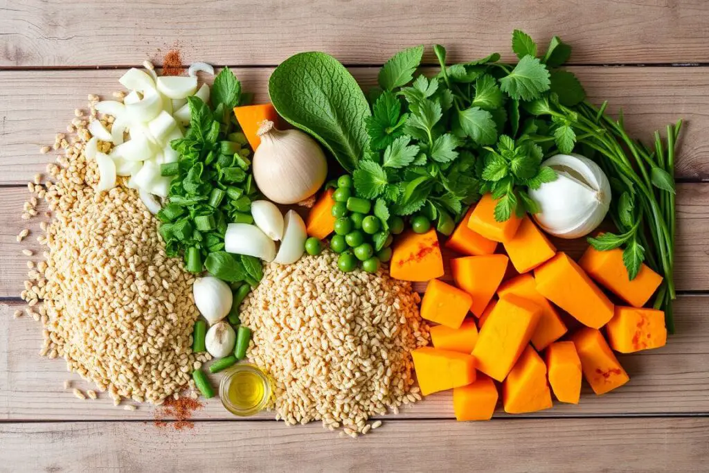ingredientes quibe de abóbora
